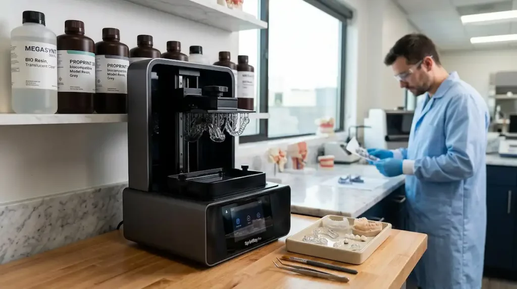 Mejores resinas dentales biocompatibles para impresión 3D - Imagen destacada