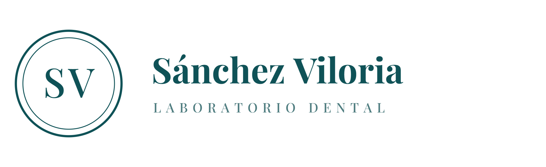 Logotipo de Sánchez Viloria S.L., laboratorio dental y cliente de Prodecad