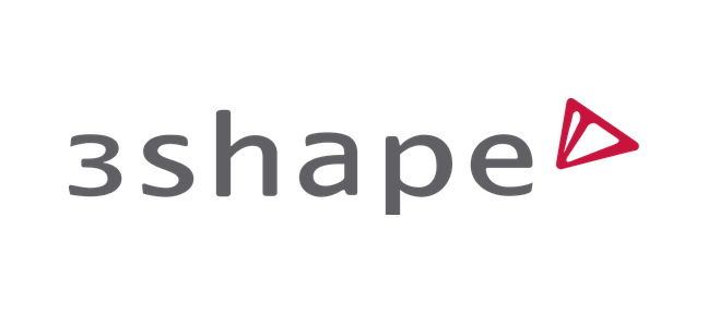 3Shape 标志，TRIOS 口内扫描仪制造商